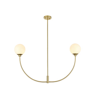 Nyomi 42 inch chandelier in Brass