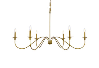 Rohan 48 inch chandelier in brass