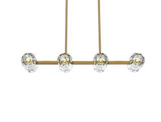 Eren 31 inch Pendant Light in Satin Gold