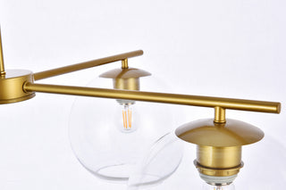 Opus 4 lights brass pendant