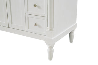 42 In. Single Bathroom Vanity Set In Antique White