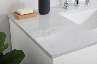 42 inch Single Bathroom Vanity in White