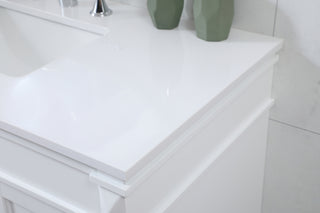 42 inch Single bathroom vanity in white