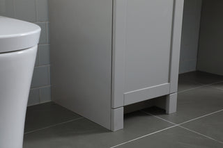 60 Inch ADA Compliant Bathroom Vanity In Grey