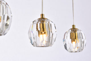 Eren 3 lights Gold pendant