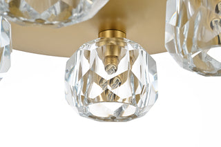 Graham 4 Light Ceiling Lamp in Gold