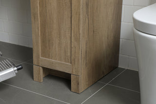 54 Inch ADA Compliant Bathroom Vanity In Natural Oak