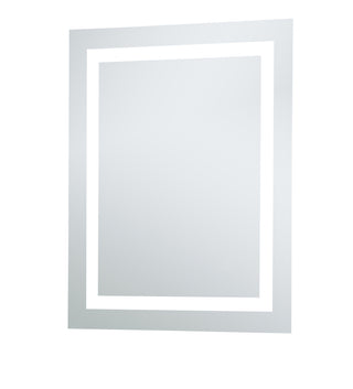 LED Hardwired Mirror Rectangle W24H30 Dimmable 5000K