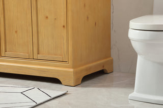 60 inch double bathroom vanity in natural wood