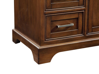 48 In. Single Bathroom Vanity Set In Teak