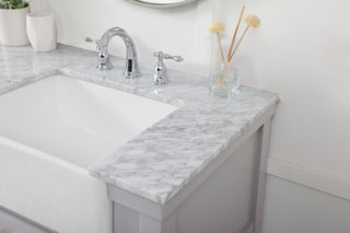 72 inch double bathroom vanity in grey