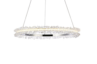 Laurel LED 26 inch Chrome pendant