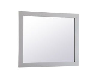 Aqua rectangle vanity mirror 30 inch in Grey