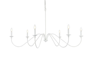 Rohan 54 inch chandelier in White