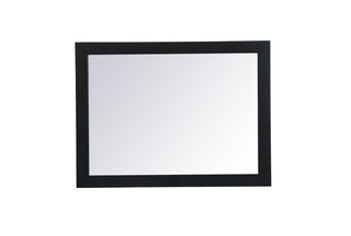 Aqua vanity mirror 24x32 inch in black