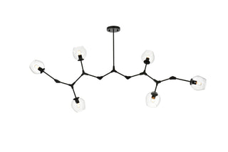 Cavoli 70 inch Chandelier in Black