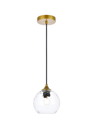 Cashel 6 inch brass pendant