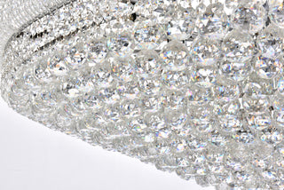 Primo 42 light Chrome Chandelier Clear Royal Cut Crystal