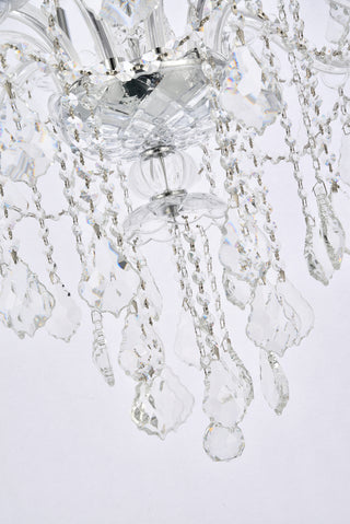 Verona 15 light Chrome Chandelier Clear Royal Cut Crystal