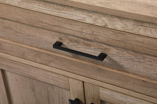 30 Inch Wide Bathroom Storage Freestanding Cabinet In Natural Oak