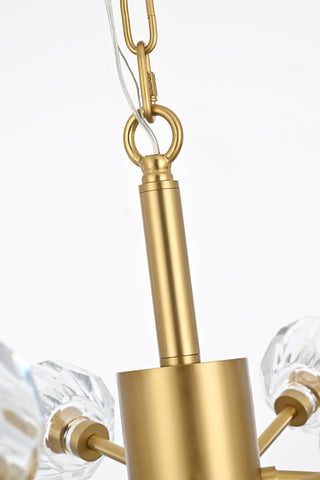 Graham 12 Light Pendant in Gold