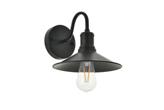 Etude 1 light black Wall Sconce