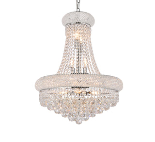 Primo 14 light Chrome Chandelier Clear Royal Cut Crystal