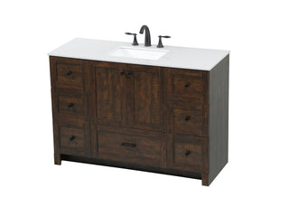 48 inch Single bathroom vanity in expresso