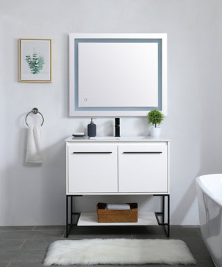 36 inch  Single Bathroom Vanity in White