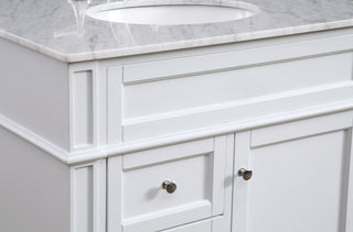 32 In. Single Bathroom Vanity Set In White