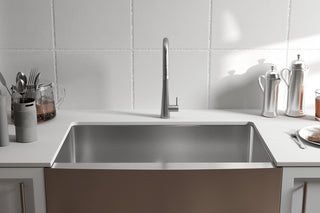 Stainless Steel farmhouse kitchen sink L33'' x W21'' x H10"