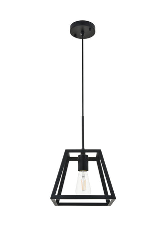 Resolute 1 light black Pendant