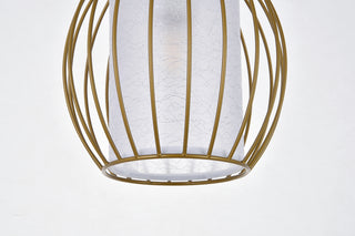 Miya 1 Light Brass Pendant