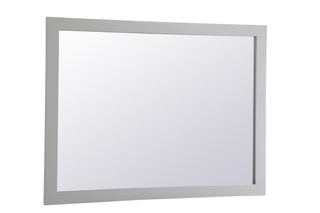 Aqua rectangle vanity mirror 48 inch in Grey