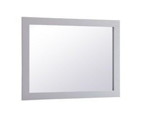 Aqua rectangle vanity mirror 27 inch in Grey