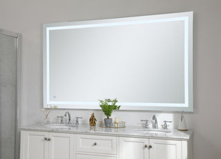 Helios 42in x 72in Hardwired LED mirror with touch sensor and color changing temperature 3000K/4200K/6400K