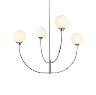 Nyomi 42 inch chandelier in Chrome