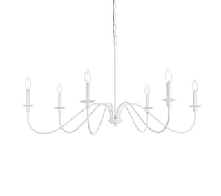 Rohan 42 inch chandelier in White