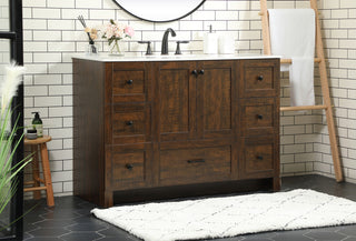 48 inch Single bathroom vanity in expresso