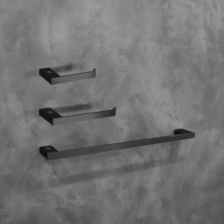 Sofia 3-Piece Bathroom Hardware Set in Matte Black