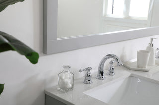 Aqua rectangle vanity mirror 60 inch in Grey