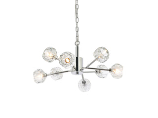 Graham 8 Light Pendant in Chrome