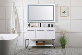 48 inch  Single Bathroom Vanity in White