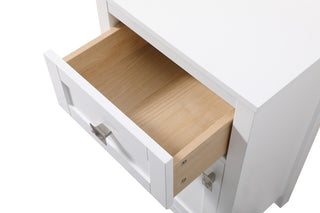 18 Inch Wide Bathroom Storage Freedstanding Cabinet In White