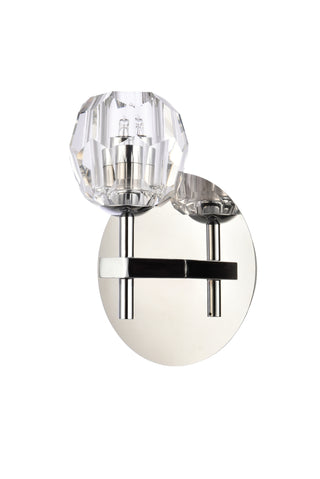 Eren 1 light Chrome wall sconce