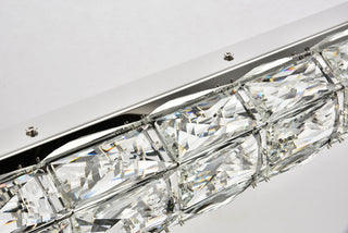 Valetta Integrated LED chip light Chrome Chandelier Clear Royal Cut Crystal