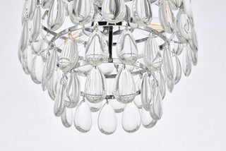 Mila 12 inch pendant in chrome