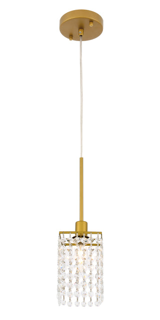 Taylor 1 light Brass Pendant