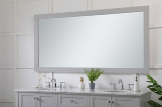 Aqua rectangle vanity mirror 72 inch in Grey