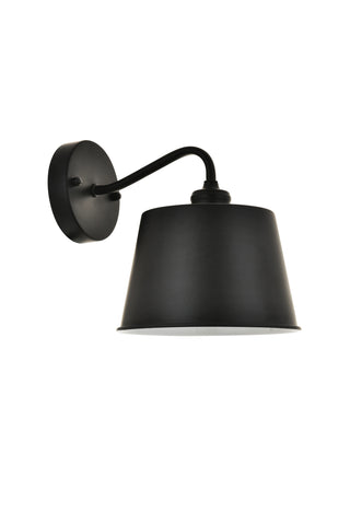 Nota 1 light black Wall Sconce